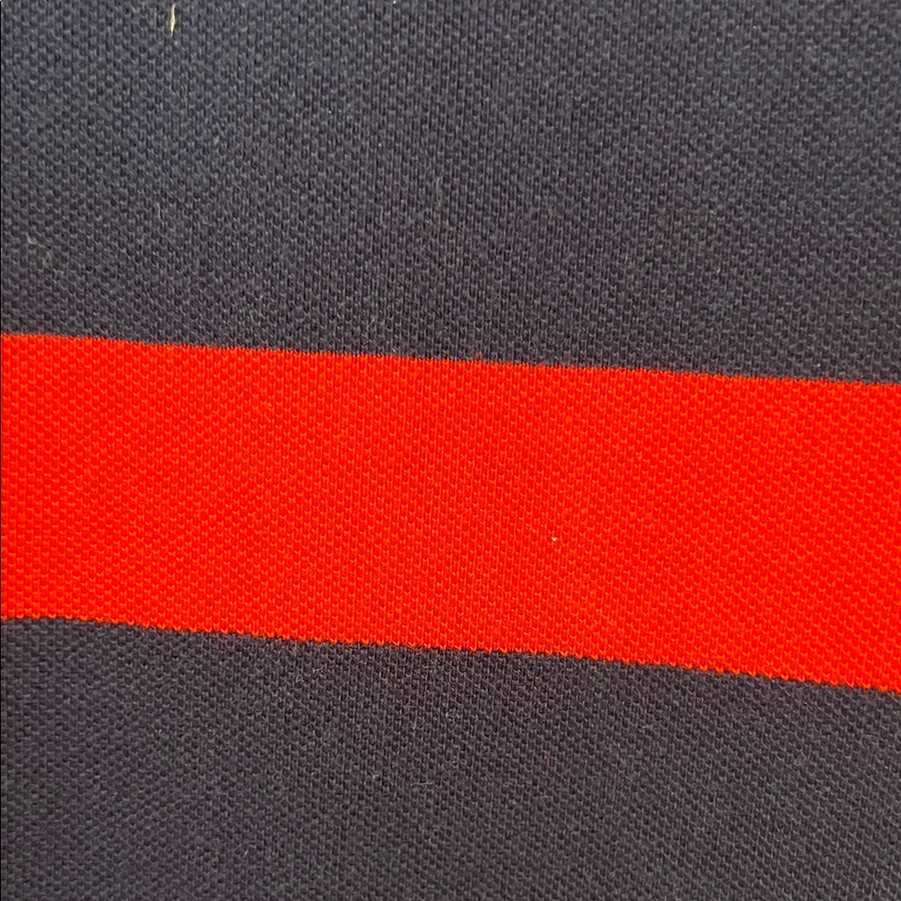 Polo by Ralph Lauren Men's Blue & Red Striped Polo -Custom Fit - size XL - Picture 5 of 5